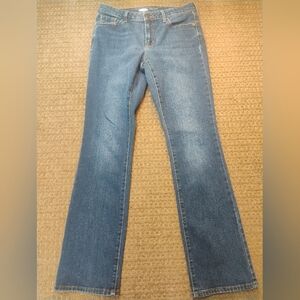 Old Navy Kicker Bootcut Jeans Size 4 (28x30) Cowgirl Western Denim Classic Flare